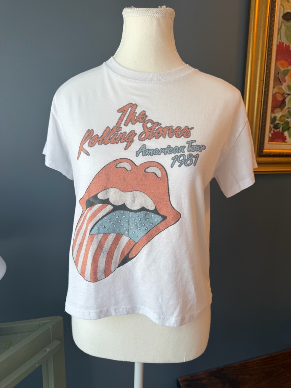 the Rolling Stones Red White & Blue Tee
